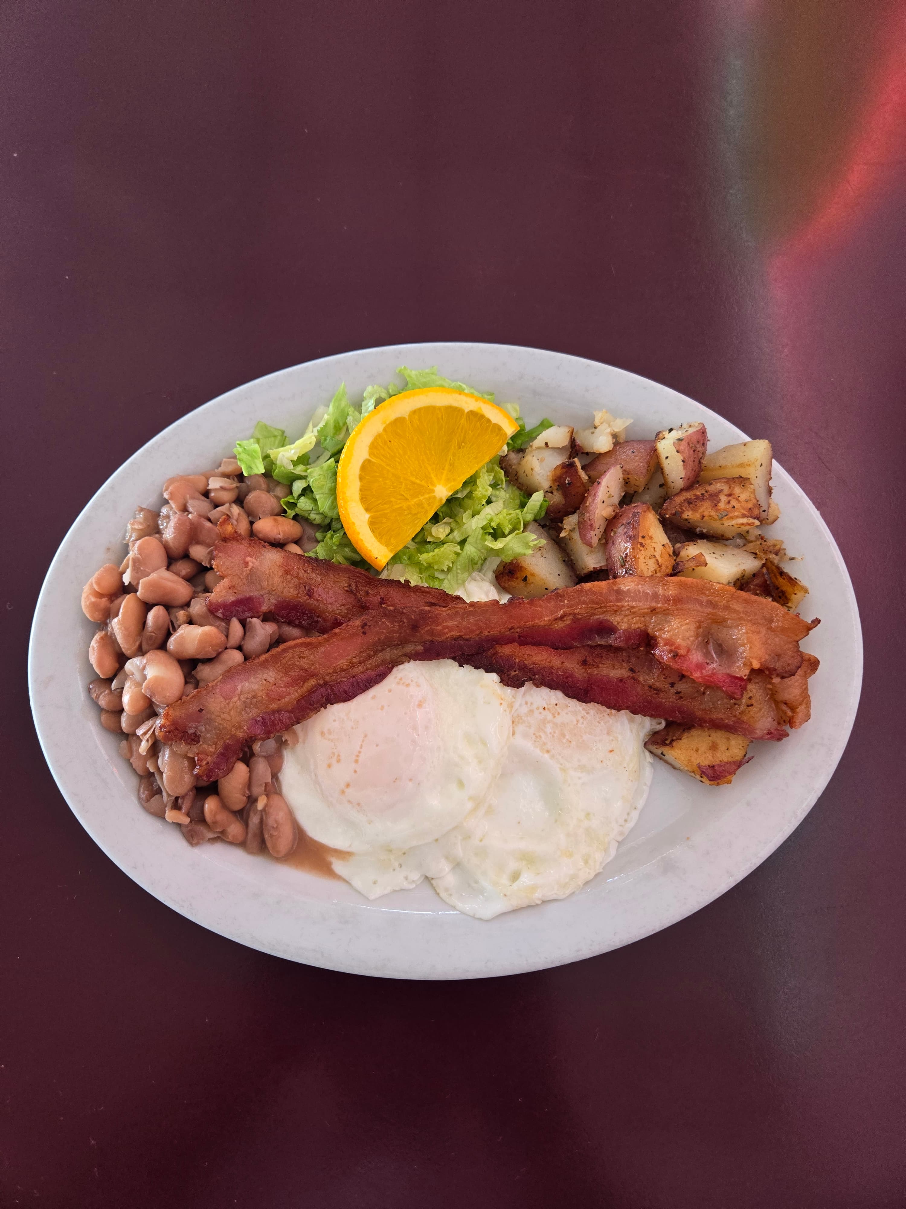 Two Egg Plate